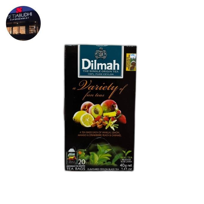 

Grosir Dilmah Variety Pack Fruit 40 Gr