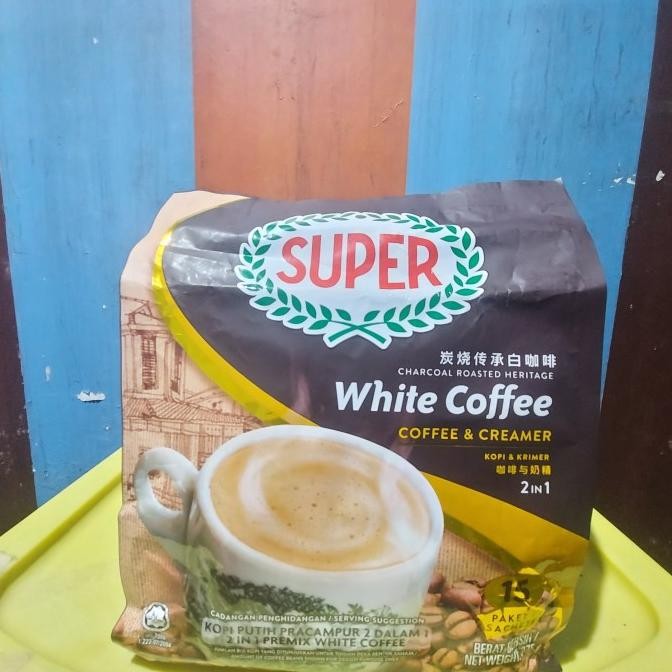 

Sale Super White Coffee Coffee & Creamer (15X25Gr) Super Charcoal Roasted Heritage Coffee And Creamer 2 In 1 Kopi Putih Pracampur Kopi Dan Krimer