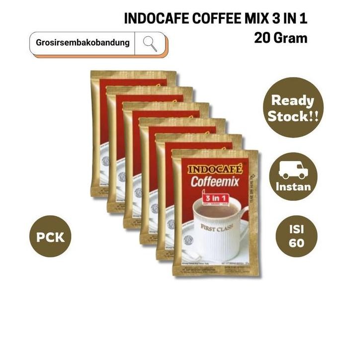 

Sale Indocafe Coffee Mix 3 In 1 Pck 10X20G - 6 Pck - Kota Bandung