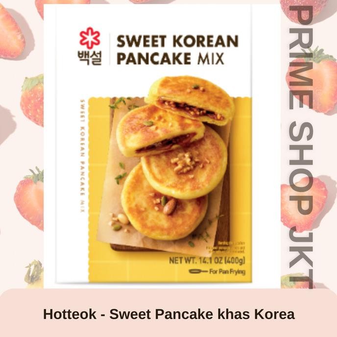 

Grosir Cj Beksul Hotteok 400Gr Sweet Korean Pancake Mix