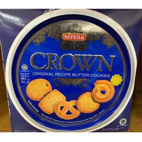 

Grosir Serena Crown Original Recipe Butter Cookies Kemasan Kaleng 681 Gram