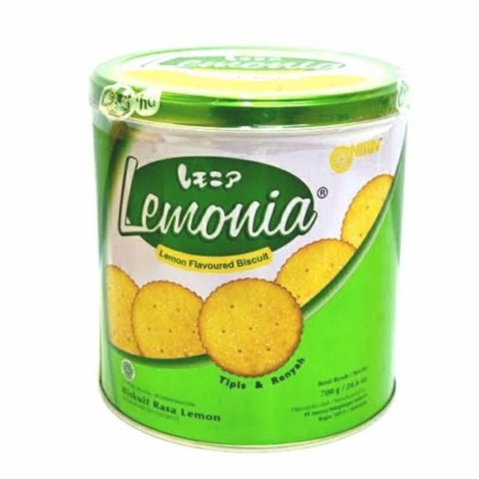 

Sale Biskuit Kaleng Lemonia 650G