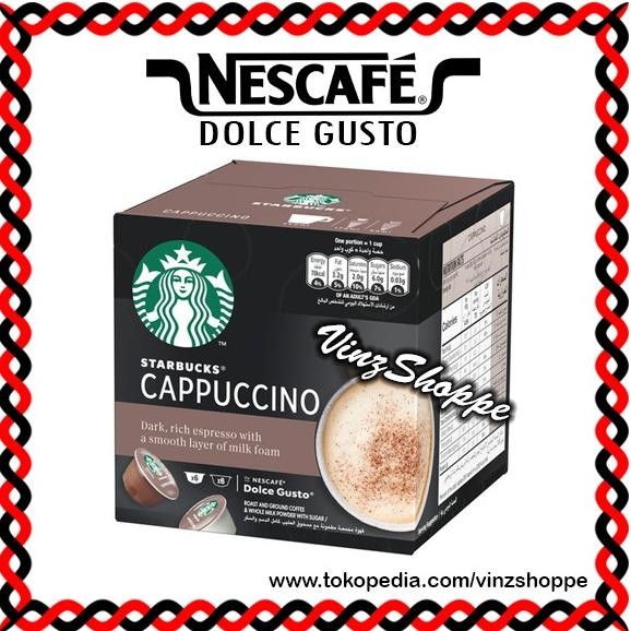 

Promo Kapsul Nescafe Dolce Gusto Starbucks - Cappuccino