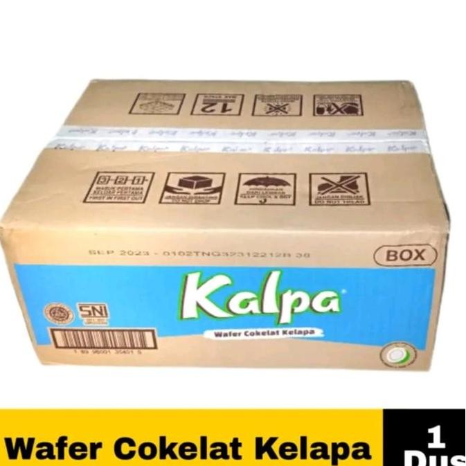 

Sale Kalpa Wafer @22Gr / 1 Dus / 8 Box Isi @12Pcs Camilan Cookies Food Food Food Snacks Snack Better