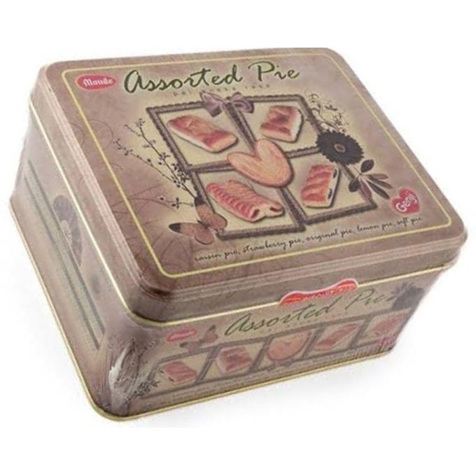 Sale Monde Pie Aneka Rasa Assorted Pie Genji Kaleng 285G 285 Gram Biscuit