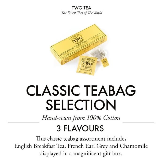 

Sale Twg Tea Classic Teabag Selection, Cotton Teabag