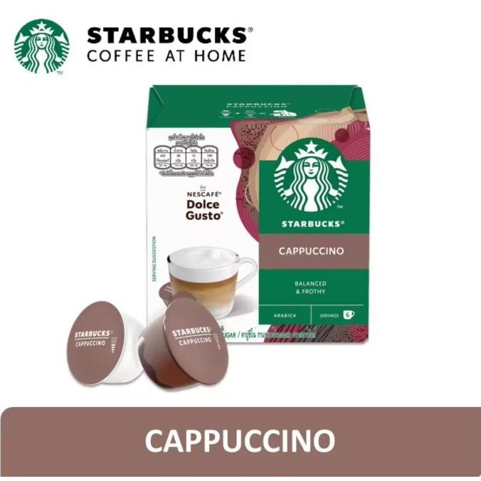 

Grosir Nescafe Dolce Gusto Starbucks Cappuccino - Coffee Capsules