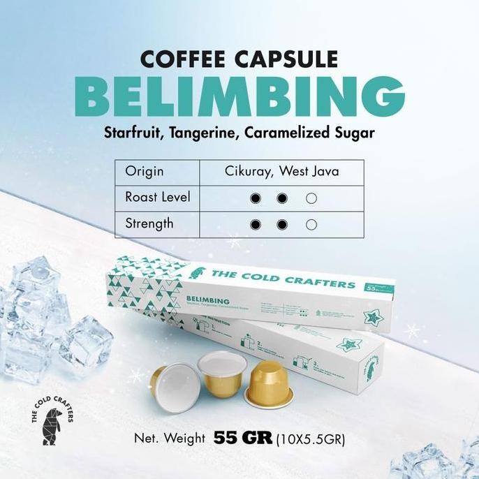

Grosir Iced Coffee Capsule / Kapsul Kopi - Belimbing Nespresso Compatible