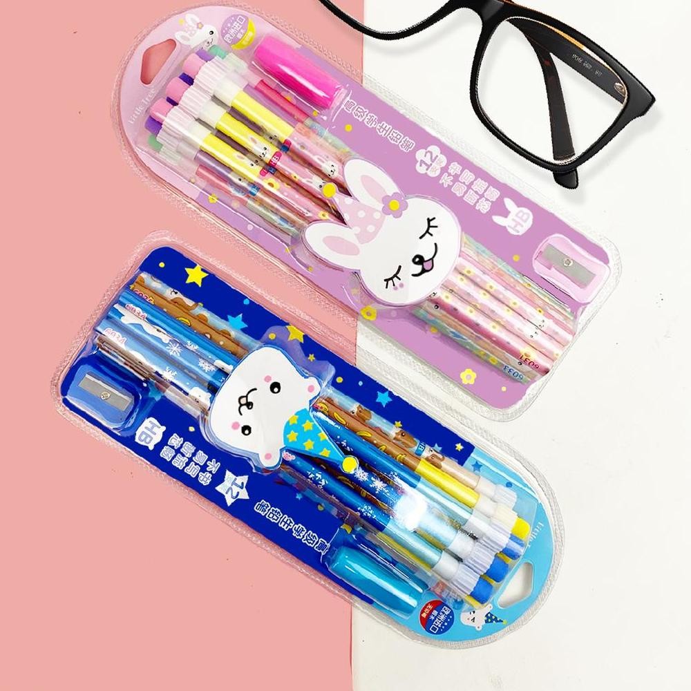 

Ok75 Viral Alat Tulis Anak Karakter Mika/ Pensil Set 14in1 Karakter Lucu 121203-E Terlaris Premium