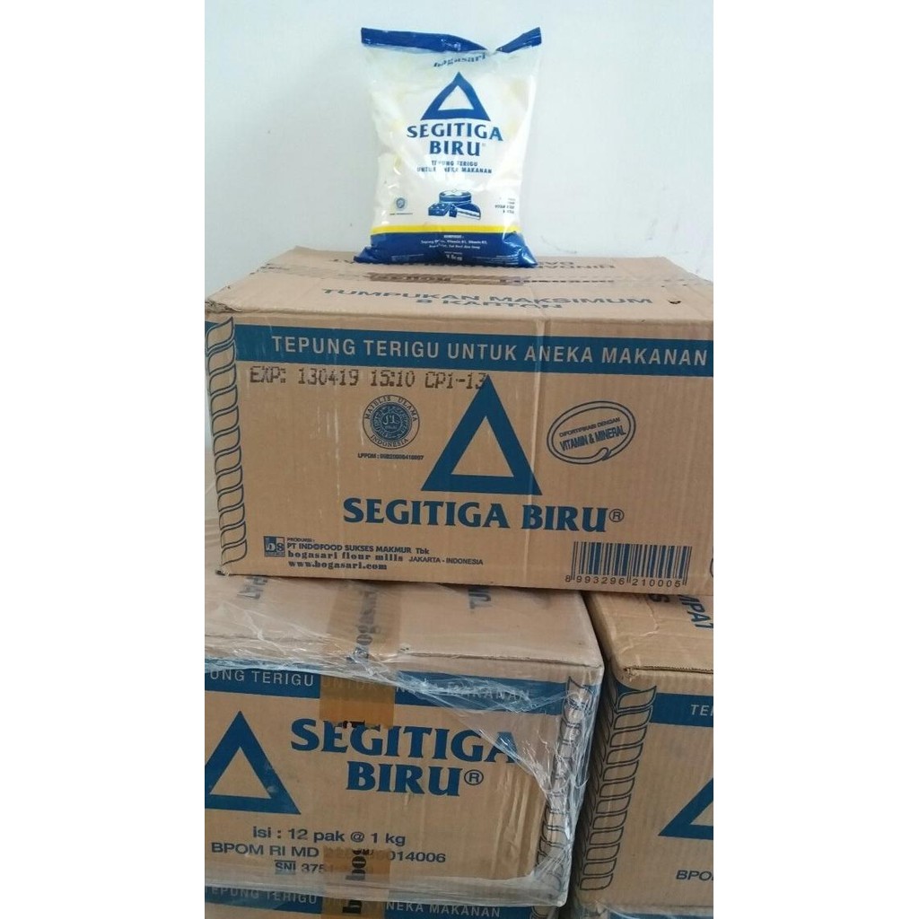 

Murah Segitigabiru 12X1Kg Tepung Terigu Ekonomis