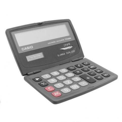

m-4 gh-45 CASIO SL-240LB - Kalkulator Pocket Termurah Hemat