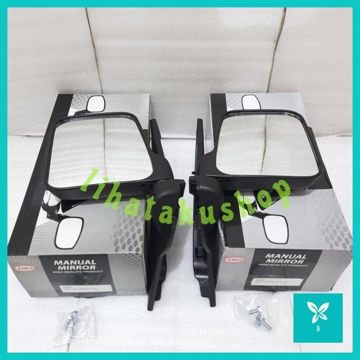 | LHS | Kaca Spion isuzu Traga Hitam Manual