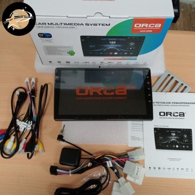 // Head Unit Android Orca Eco Auto Adr-9988 9 Inch Ram 2 Gb + Rom 64 Gb / Orca Eco Auto Series Nfc /