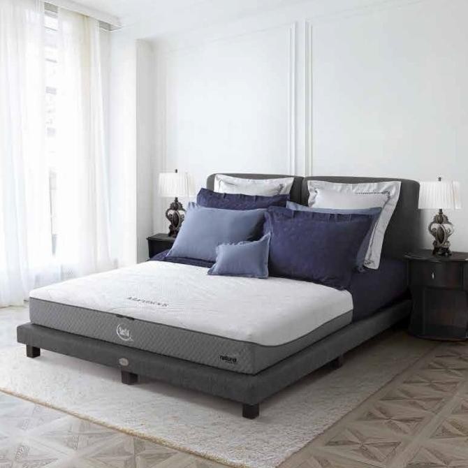 Terlaris Bedframe Serta Tennessee 180 X 200 ( Divan & Headboard ) Ready Stok