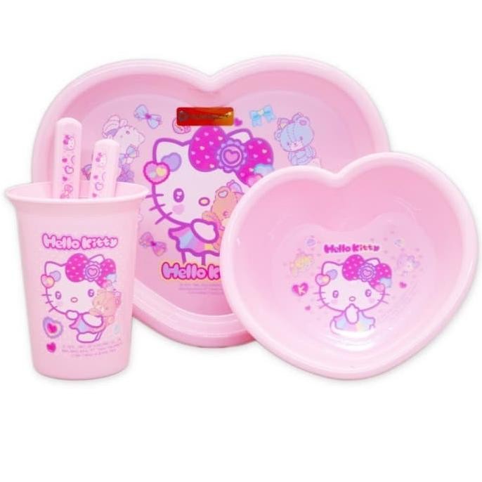 Iqr-914 Piring Makan Set Love Tableware Tw-501 Peralatan Makan