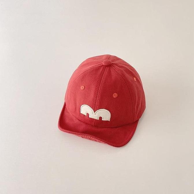 Topi Import Baseball Anak Laki Laki Topi Anak Cowok Korea Style Motif M Berkualitas