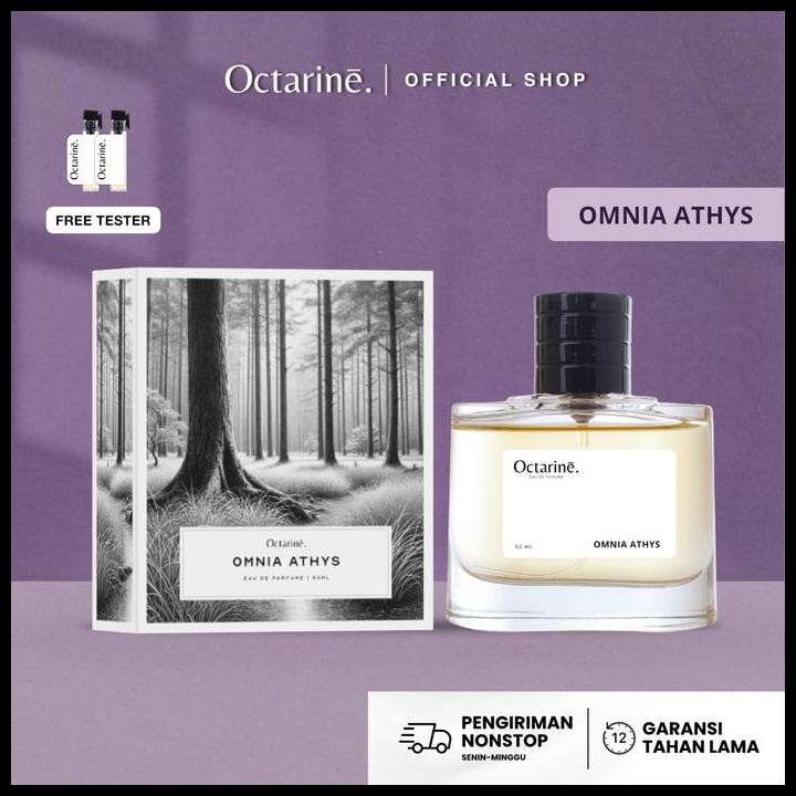 Terlaris Octarine - Omnia Athys Parfum Garansi Tahan Lama Aroma Fresh Floral Pramugari Good Quality