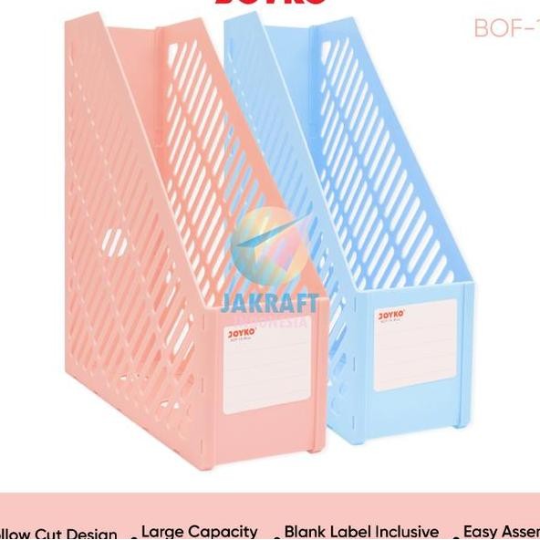 

1 Unit Magazine Bo File Rait Portable Joyo Bof13 Warna Patel U Blue Merah Muda Fc 9 Cm Plati F4 Folio Ota Tempat Doumen