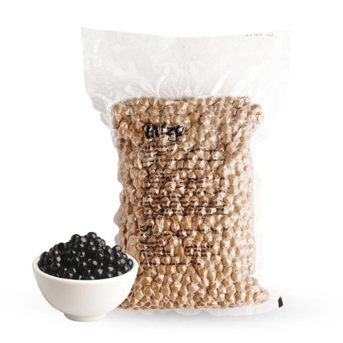 

Tapioca Pearl 1kg - Topping minuman Bubble Drink Mutiara Tapioca Buble nUg