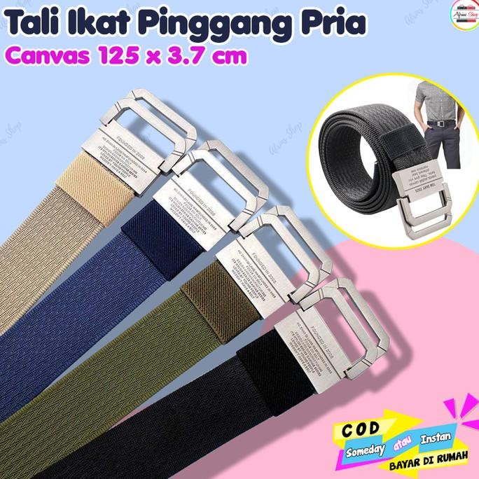 Ori - Sabuk Ikat Pinggang Pria Canvas