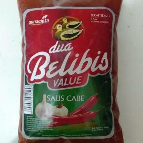 

Sambal cap Dua Belibis Value 1kg nUg