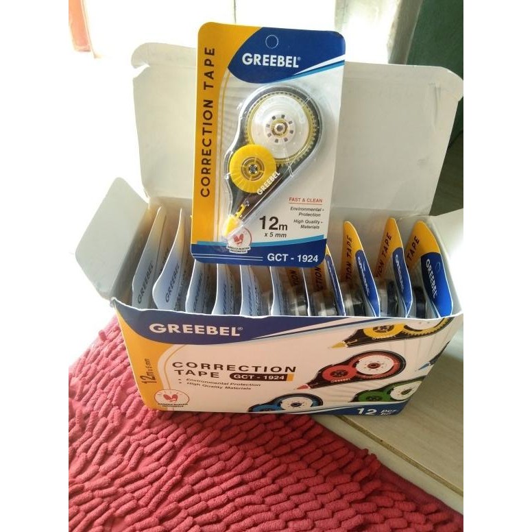 

ASLI CORRECTION TAPE SKYCO 12M /BOX 12PCS