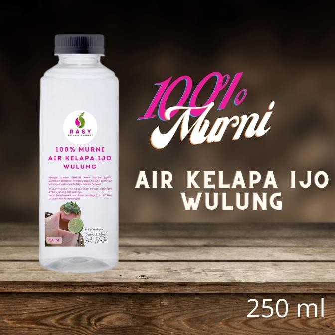 

RASY 250ml - 100% Pure Coco Ijo - Air Kelapa Ijo Murni nUg