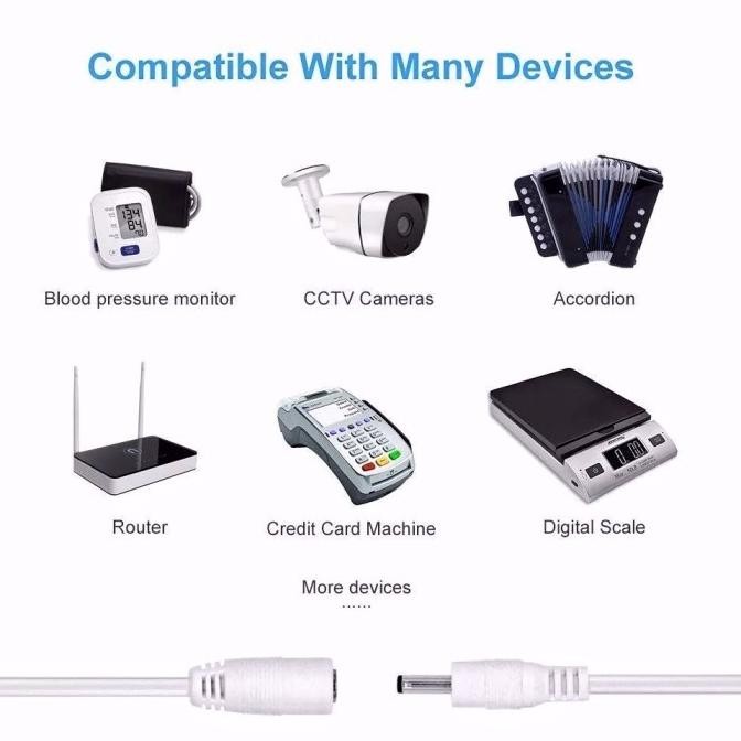 Murah Kabel Extension Power Dc Cctv Ip Camera/Dll Male Female