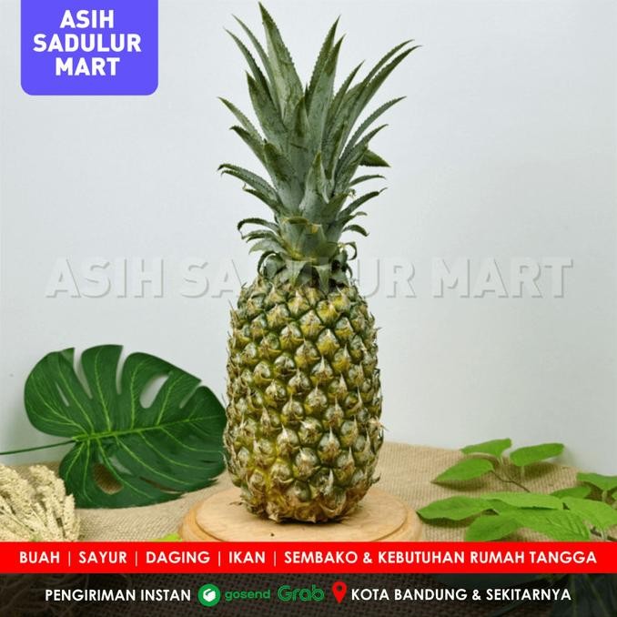 

Nanas Nenas Madu Pemalang Kupas Utuh Promo Buah Segar nUg