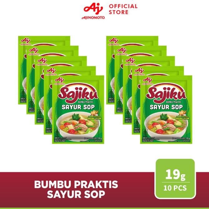 

Sajiku Bumbu Praktis Sayur Sop 19gr (10 pcs) nUg