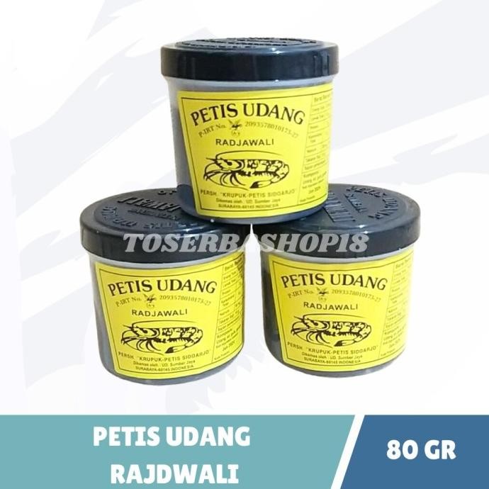 

Petis Udang Radjawali 80gr nUg