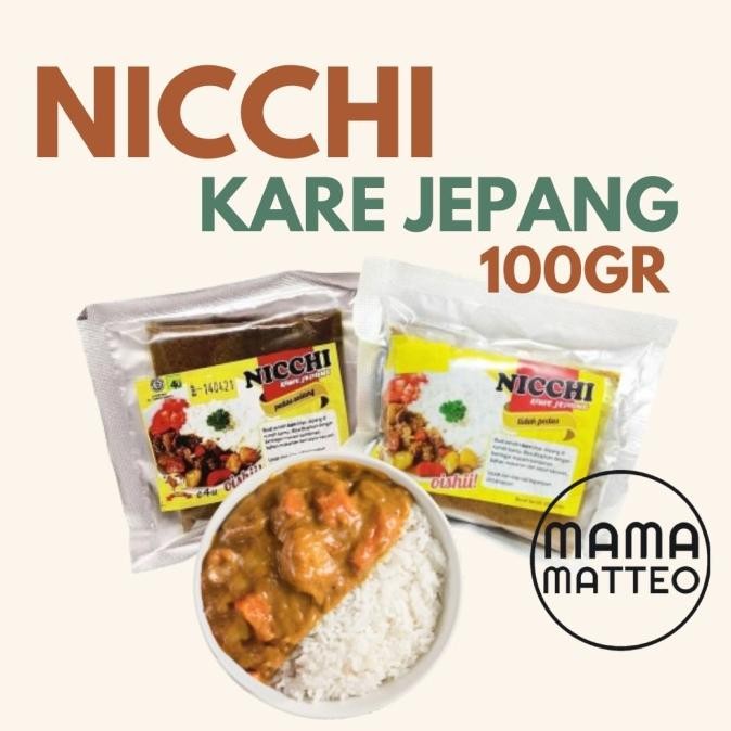 

NICCHI BUMBU KARE Jepang 100 gr nichi kari anak dewasa / Ayam / Sapi nUg