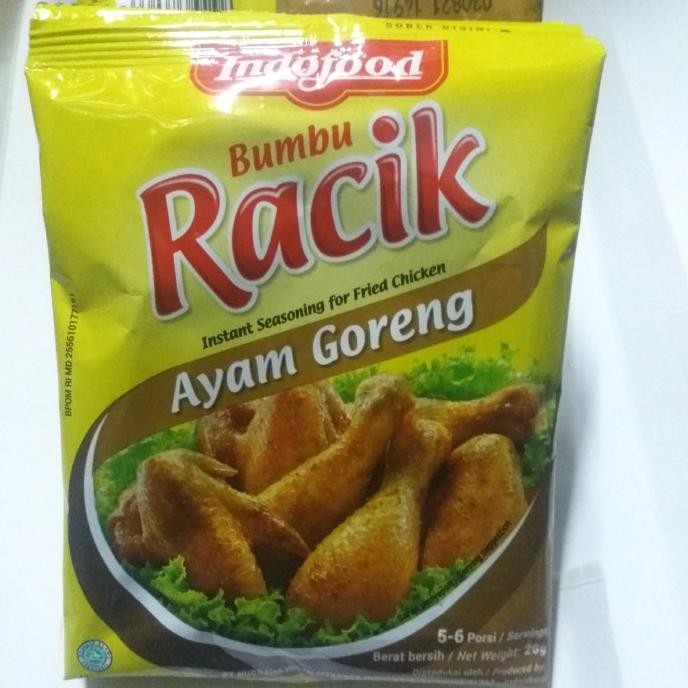 

INDOFOOOD BUMBU RACIK AYAM GORENG 10 PCS nUg