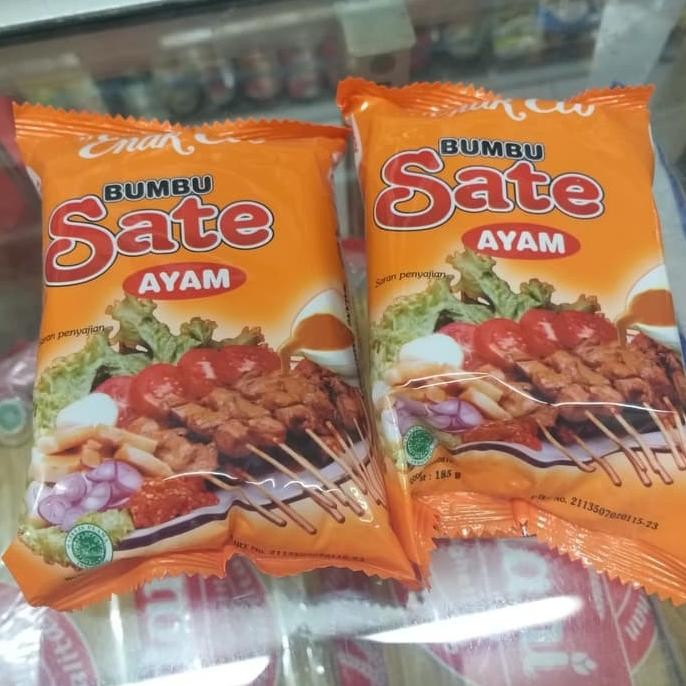 

BUMBU SATE AYAM ENAK ECO 185gr nUg