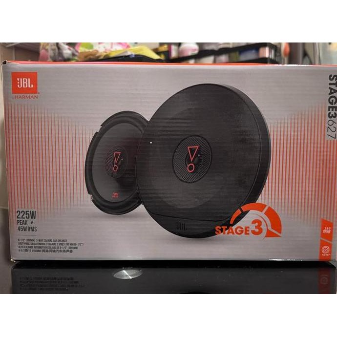 JBL Stage3 627 Speaker Coaxial 6.5" Inches Mid Bass