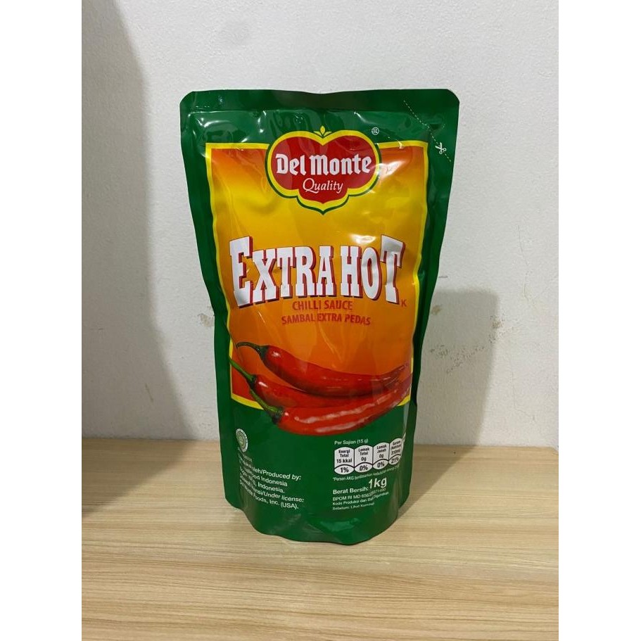 

Delmonte Saos Saus SAMBAL (Chili Sauce) / TOMAT 1 kg REFILL nUg