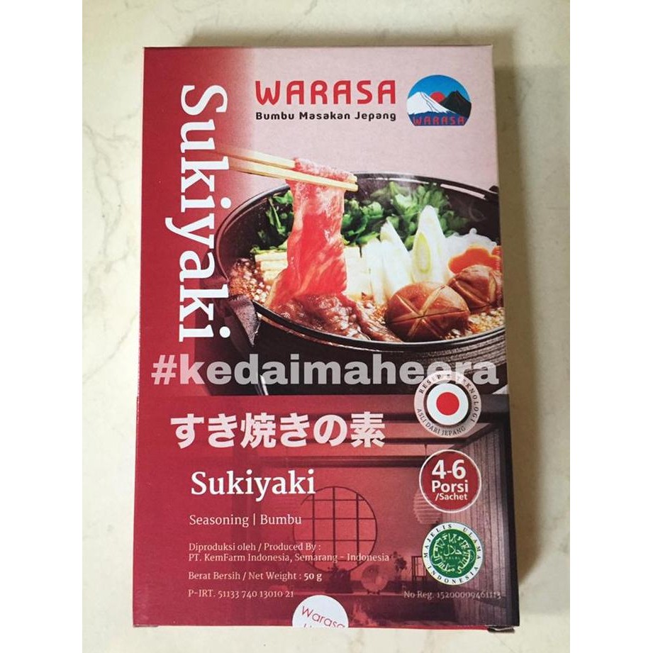 

Bumbu sukiyaki non MSG halal nUg