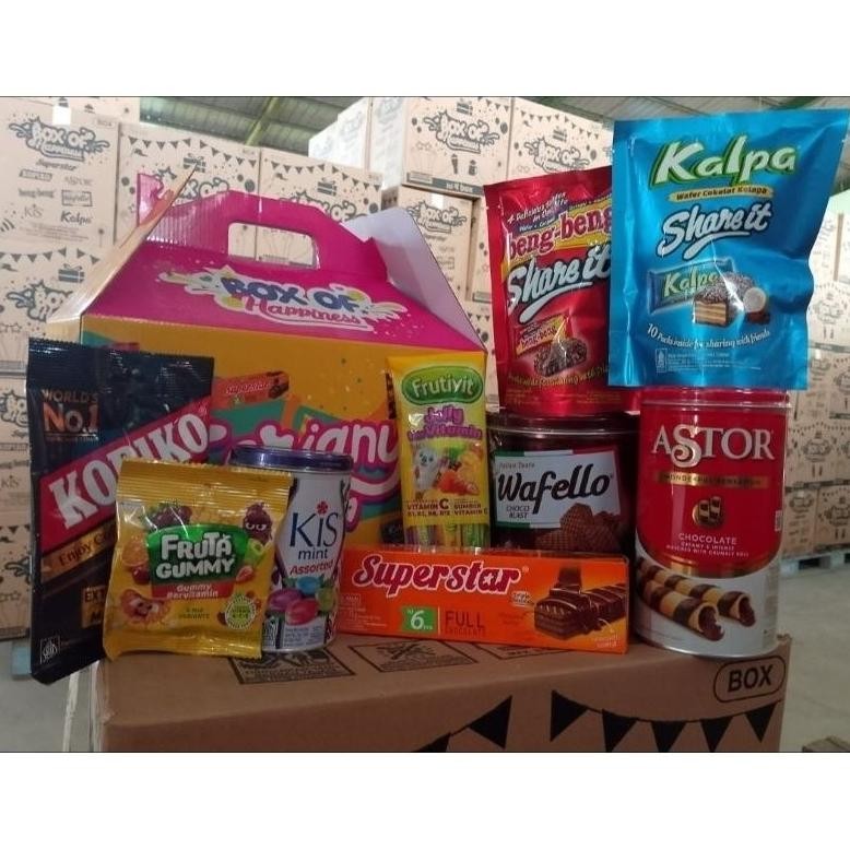 

Box Of Happiness Mayora Paket Parcel / Hampers Lebaran