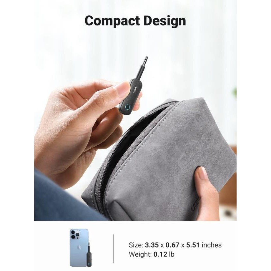 UGREEN Bluetooth Audio Receiver Transmitter Kabel Aux Mobil 80893