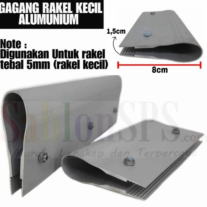 

TERBARU GAGANG RAKEL KECIL ALUMUNIUM SABLON 30CM BAUT LUAR