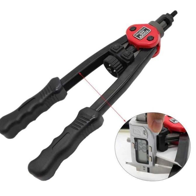 Murah Hand Tool Tang Rivet Tembakan Paku Ripet Nut Adapter Tekiro 60 Pcs