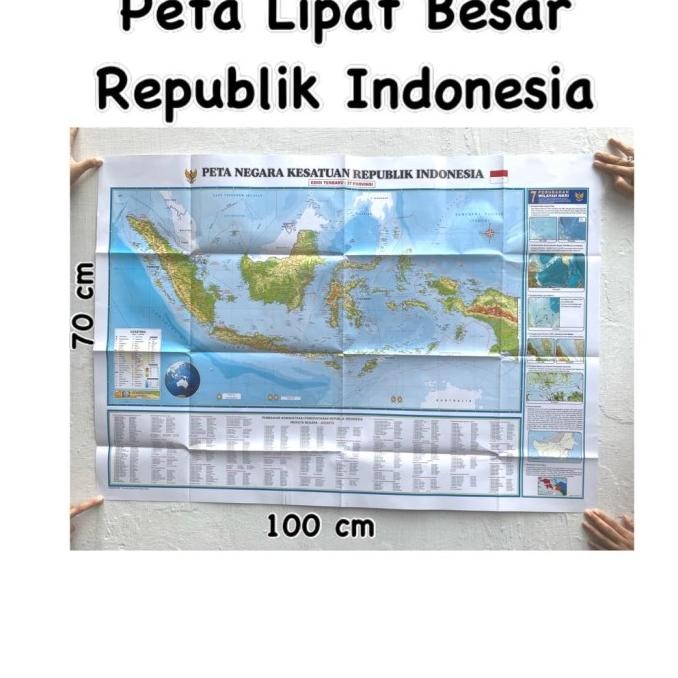 

Peta Indonesia Lipat Besar murah