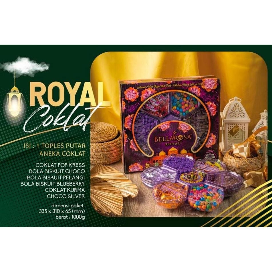 

PARSEL RAMADAN PAKET ROYAL COKLAT TOPLES PUTAR KUE KERING BELLAROSA PAKET ROYAL