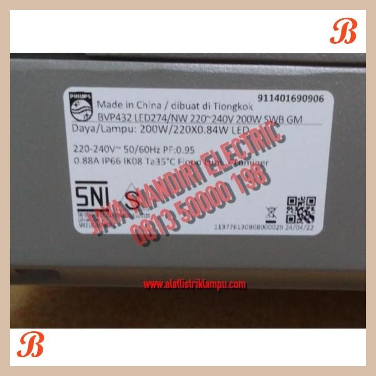 [JME] SOROT LED PHILIP BVP432 LED274/NW 200WATT FLOOD LIGHT LED TANGO 200W W