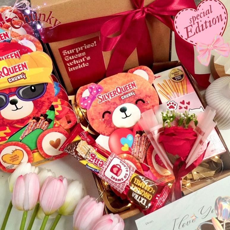 

Hampers Snack Box Kado Ulang Tahun Valentine Set Kado Hadiah Pacar Gift Box Buket Murah Hadiah Wisuda Sempro Anniversary Hari Guru Cewek Cowok Chunky Bar