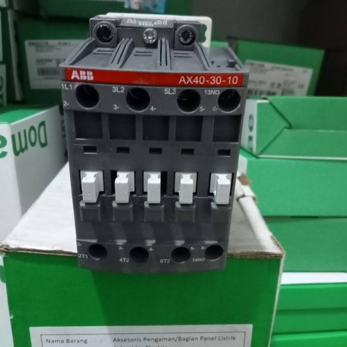 Kontaktor Abb Ax40-30-10-80 220V New Stok