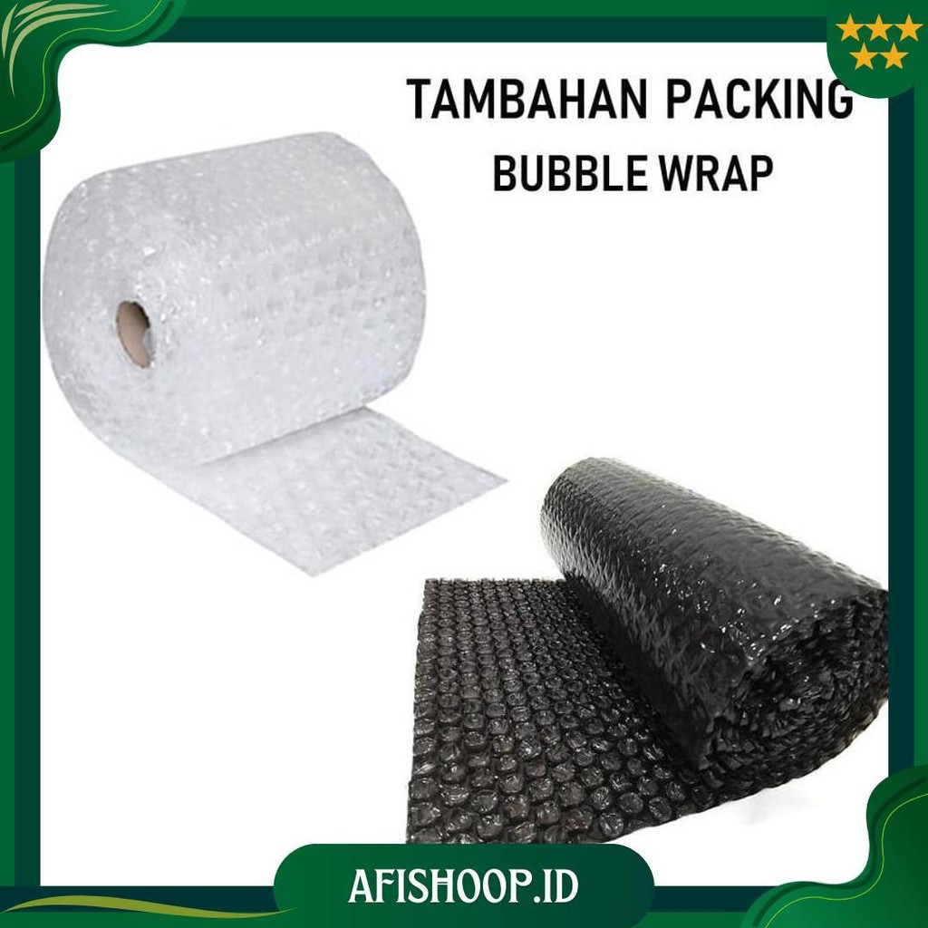 

Bubble Wrap Tambahan Plastik Bubble Packing Bubble / Bungkus Wrapping Safety Gratis Ongkir