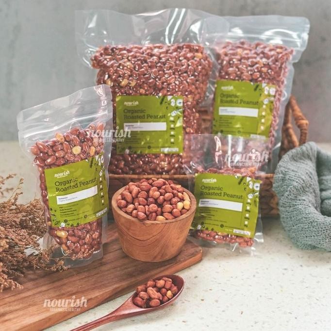 

Organic Roasted Peanut 250gr / Kacang Tanah Panggang Organik nUg