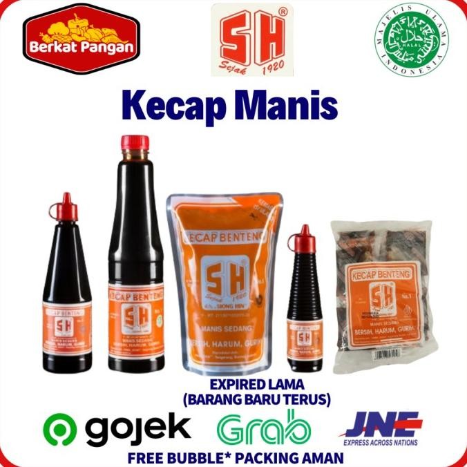 

Kecap Manis Benteng SH 620 ml Botol Refill Pouch Semua Varian nUg
