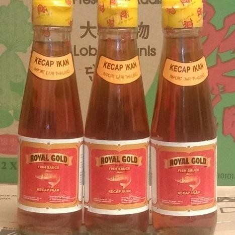 

royal gold fish 200ml / kecap ikan / fish sauce nUg